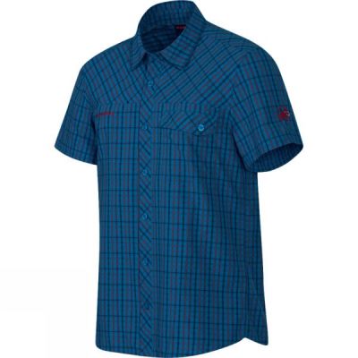 Camisa Mammut Asko Hombre - Azules Oscuro - Chile HZU052961